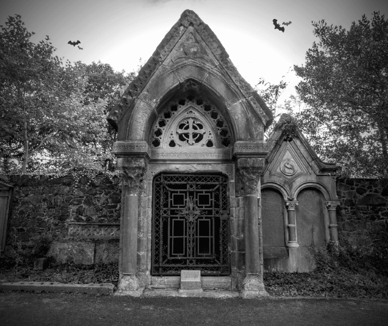 Halloween cemetery image